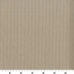 Taupe Beige Tropical Wool Blend Stripe Suiting Fabric