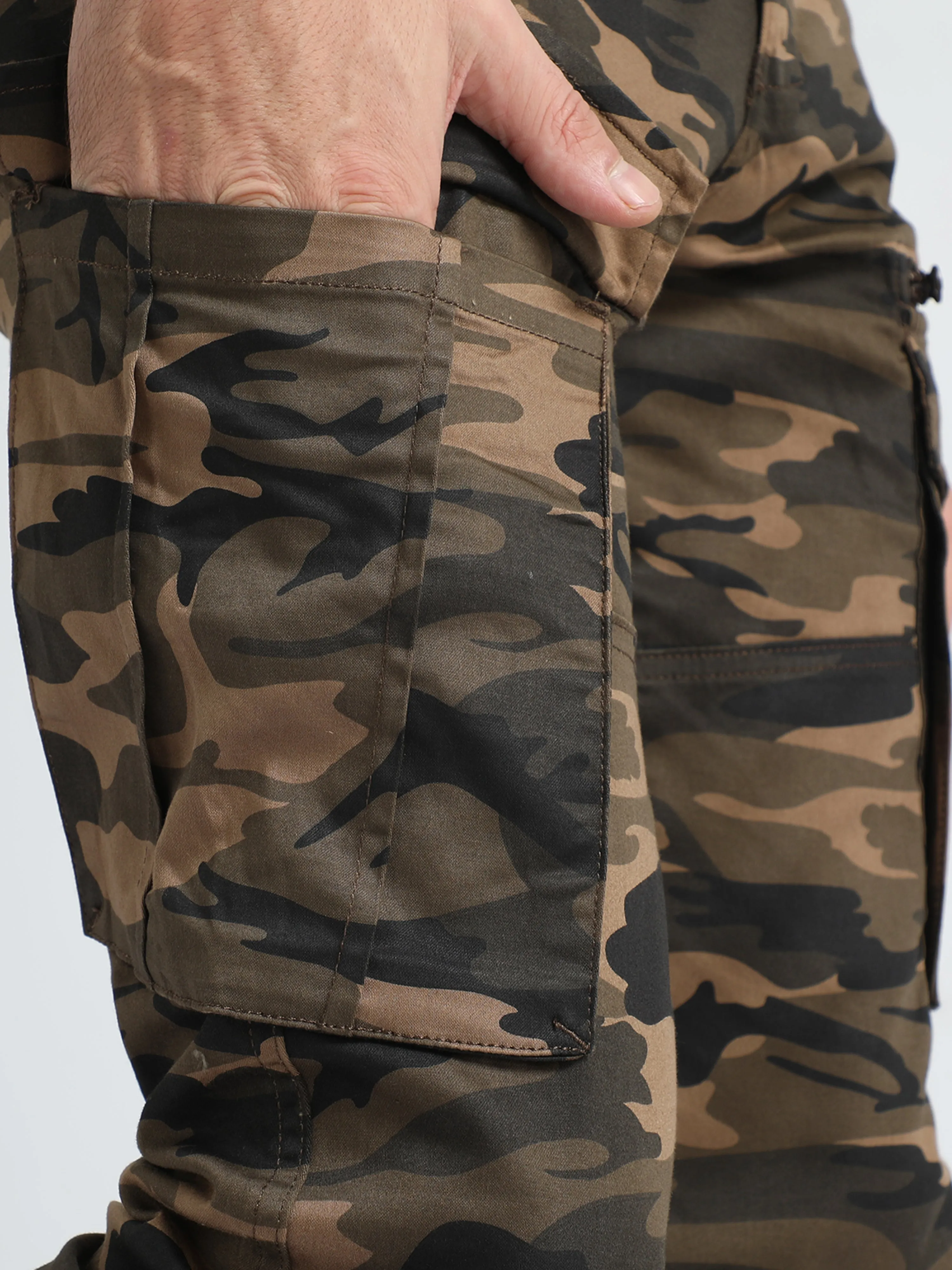 Utility Cream Camo Cargo Pant