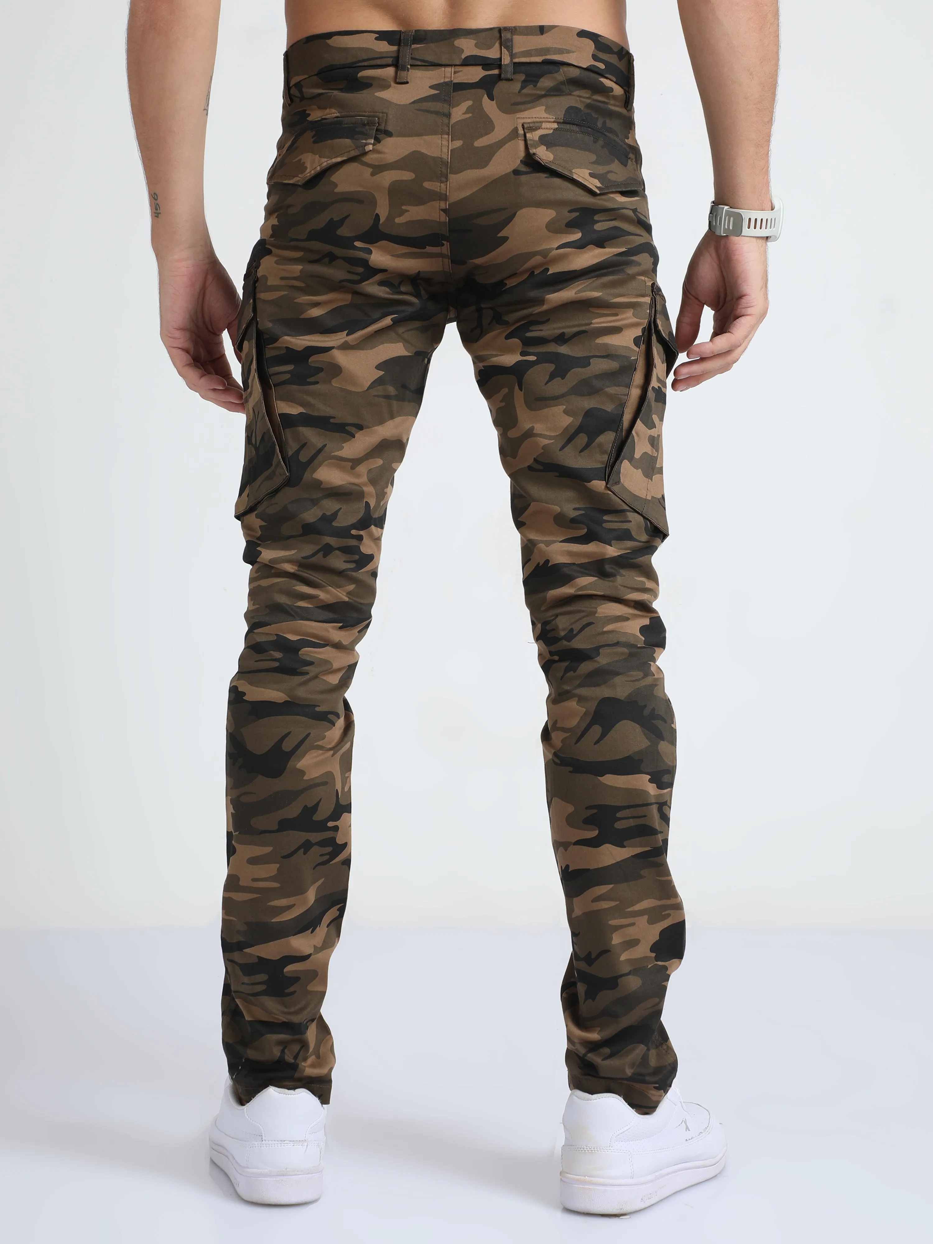 Utility Cream Camo Cargo Pant