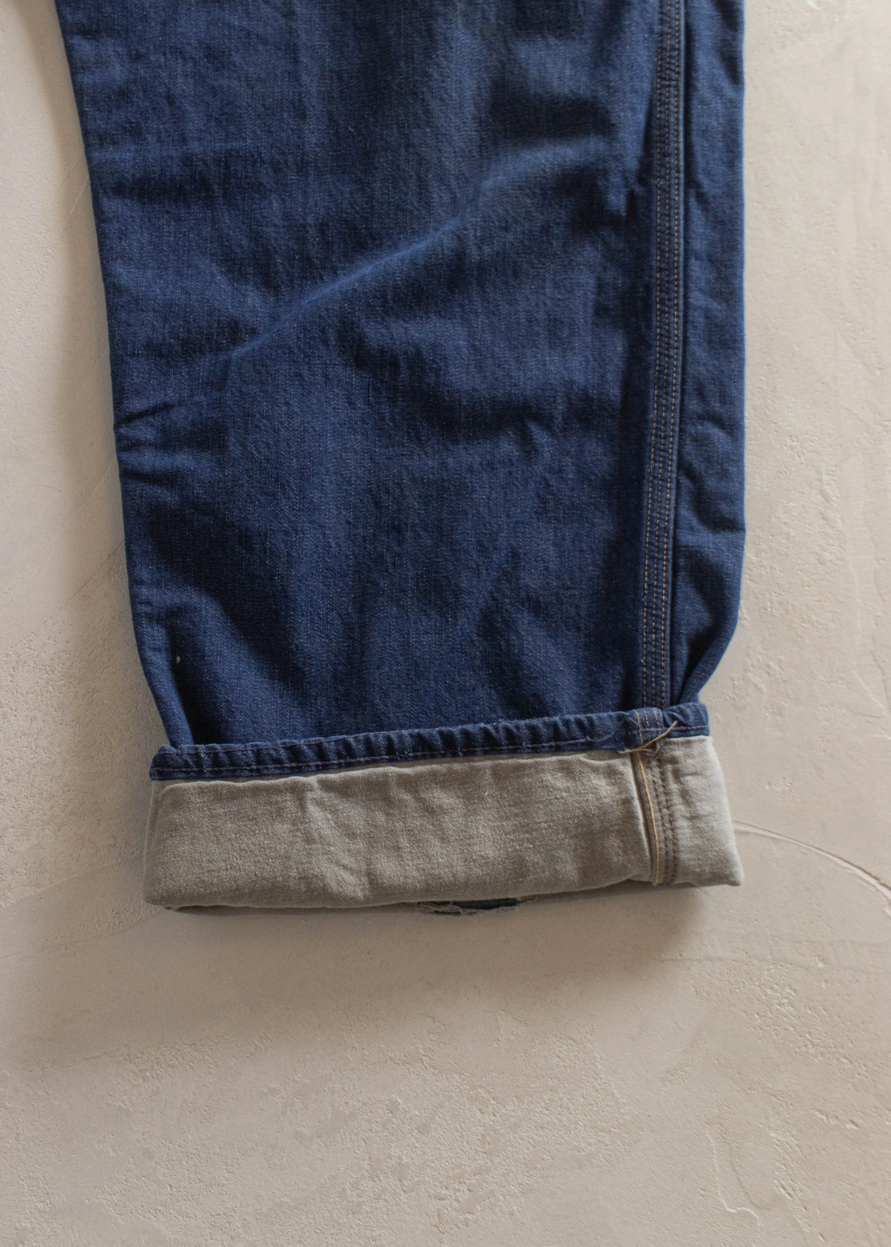 Vintage 1970s Sears Lined Denim Carpenter Pants Size Women's 40 / Men's 42
