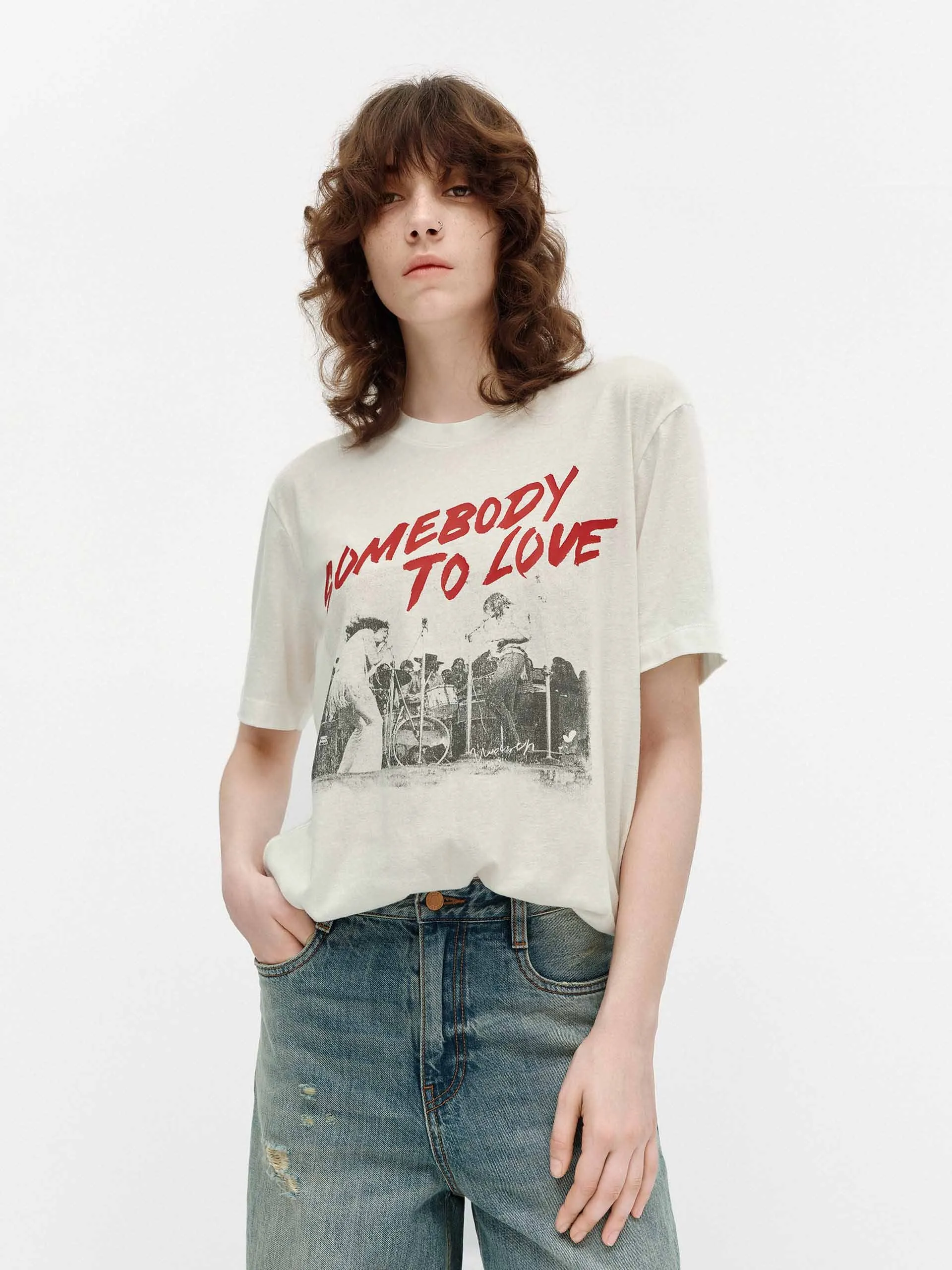 Vintage Printed Loose T-shirts