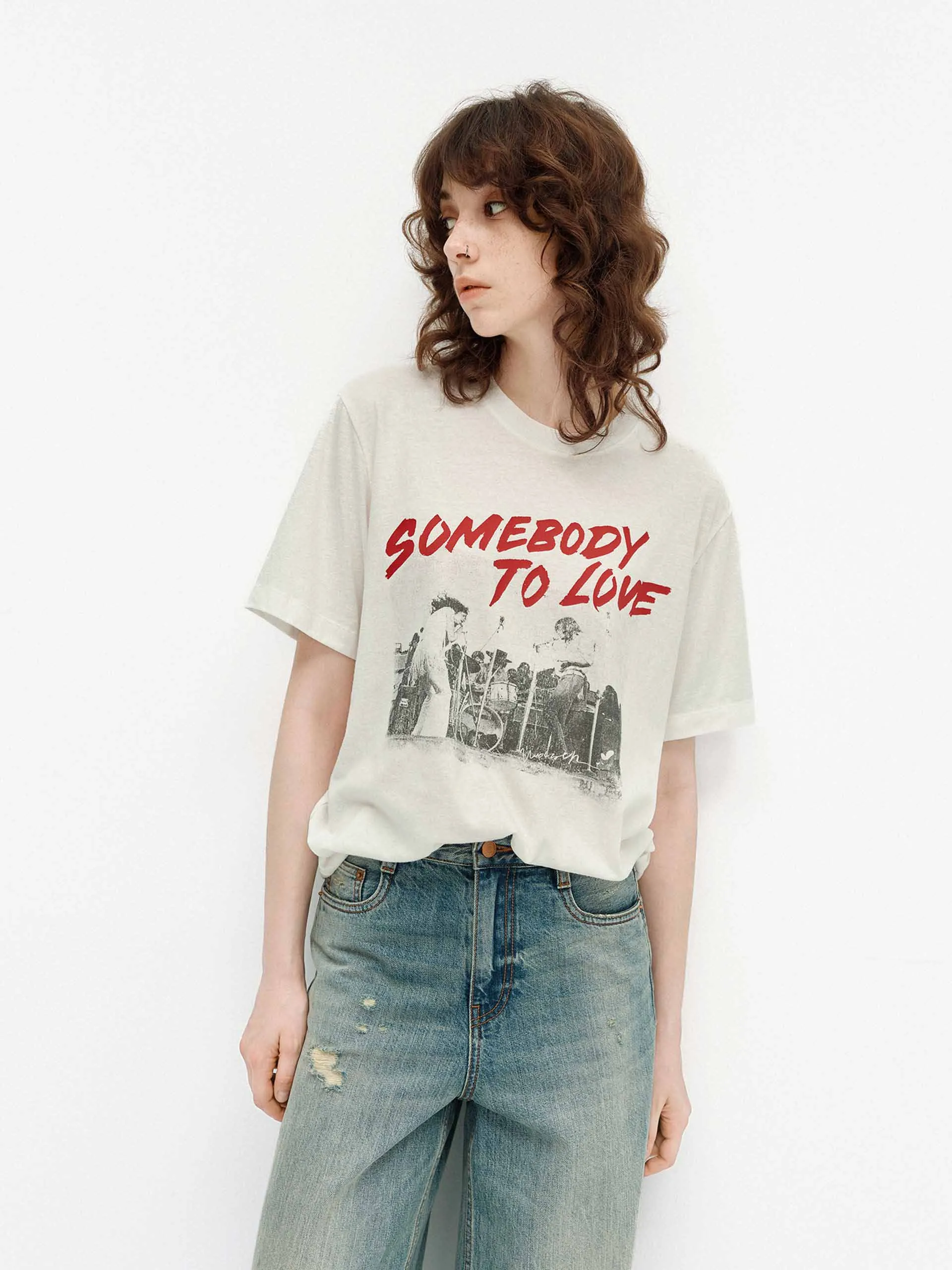 Vintage Printed Loose T-shirts