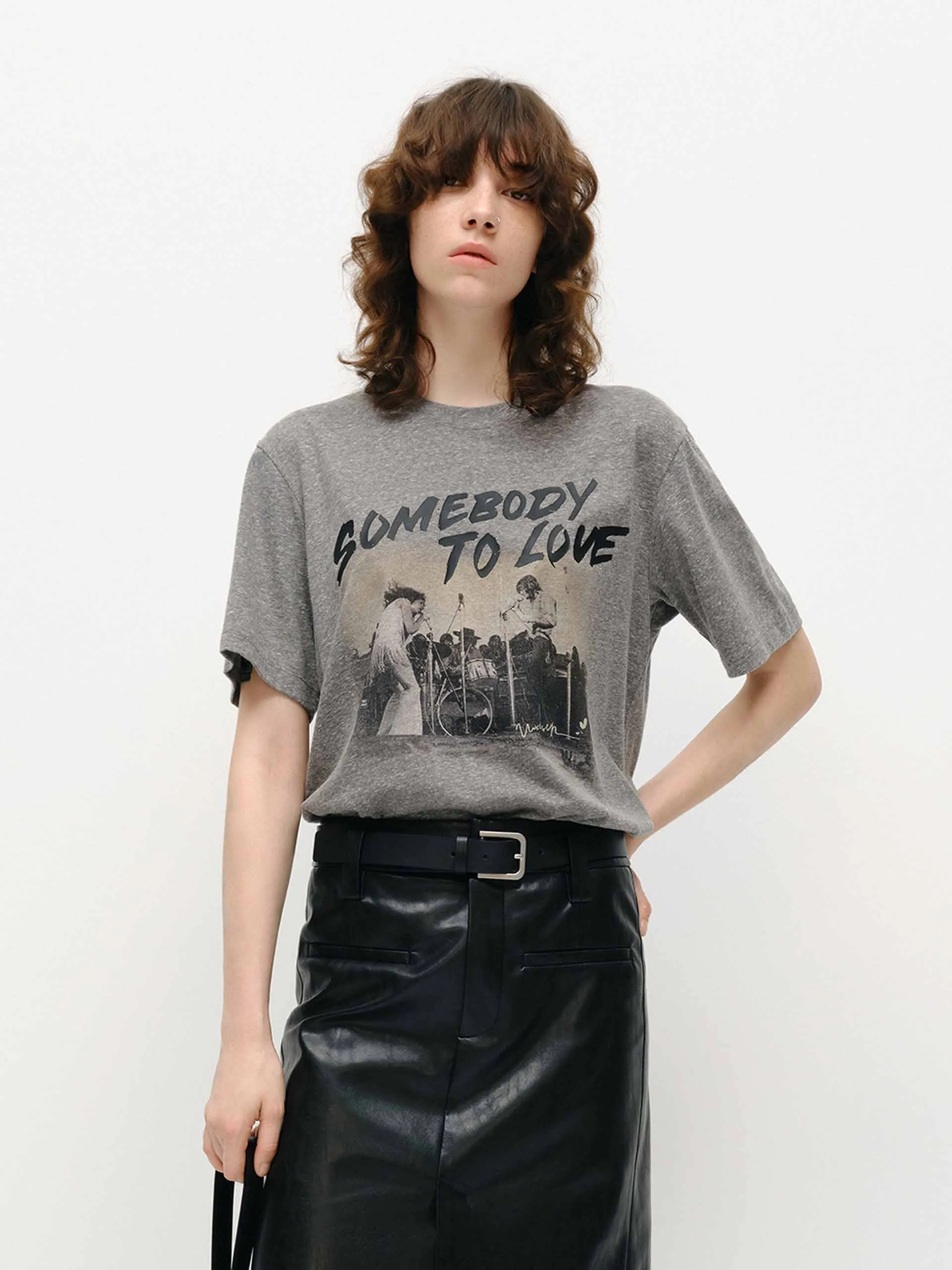 Vintage Printed Loose T-shirts