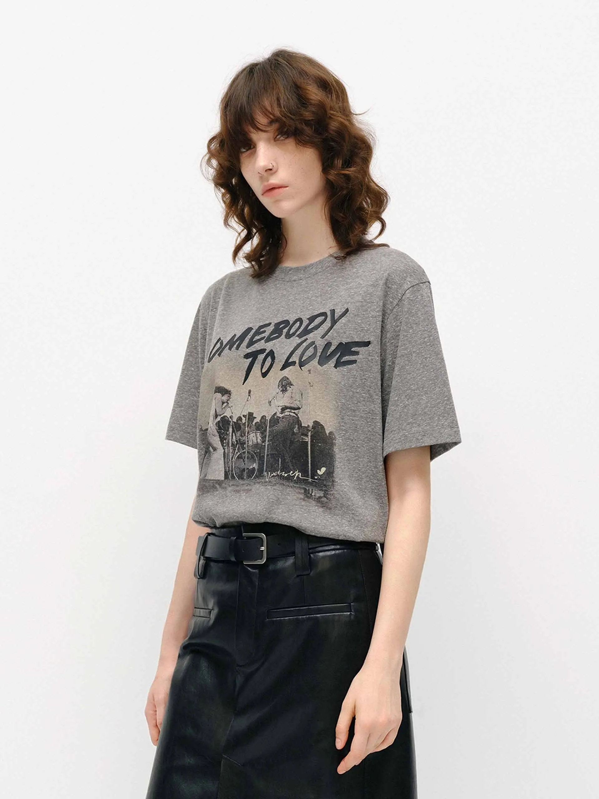 Vintage Printed Loose T-shirts