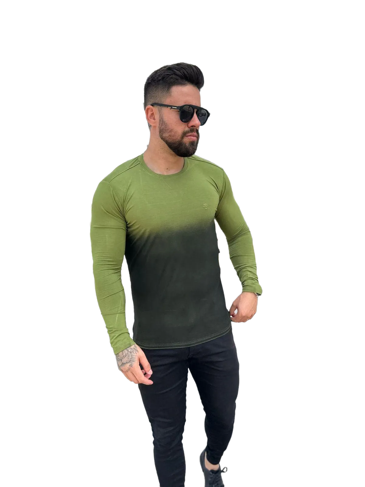Volar Men's Long Sleeve Gradient Shirt 1440 G