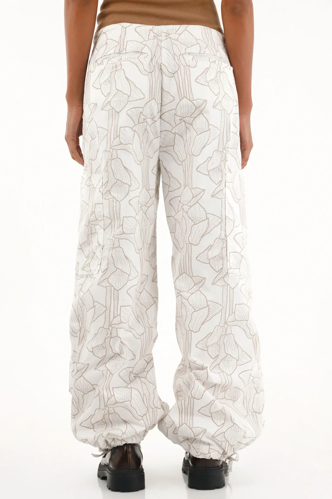 Women's printed cargo pants