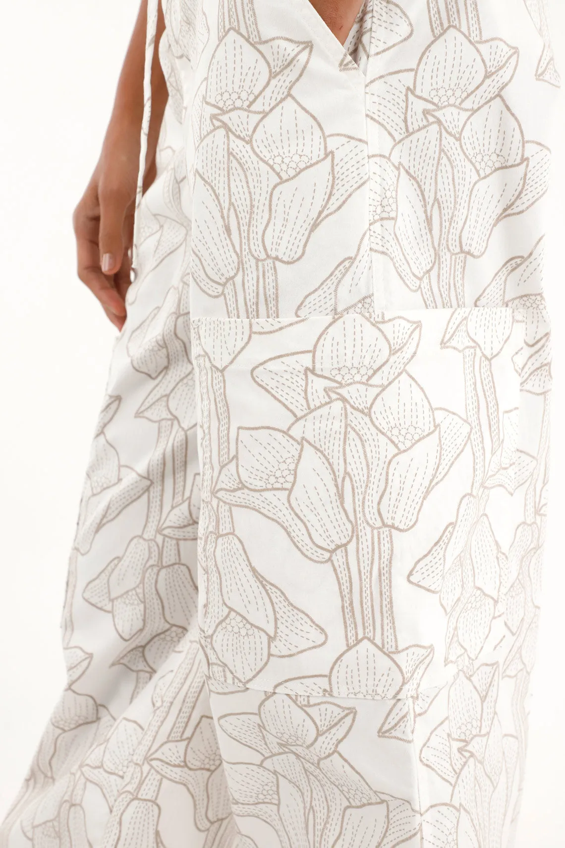 Women's printed cargo pants
